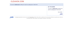 Desktop Screenshot of cleanok.com
