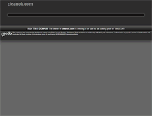 Tablet Screenshot of cleanok.com